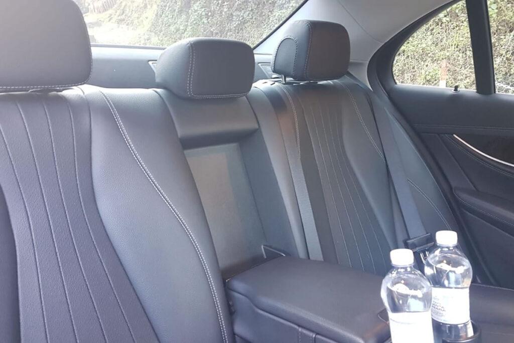 Limousine fleet: Mercedes E Class Inside Rear