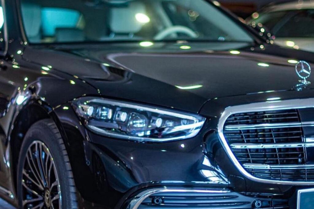 Limousine fleet: Mercedes S Class Front