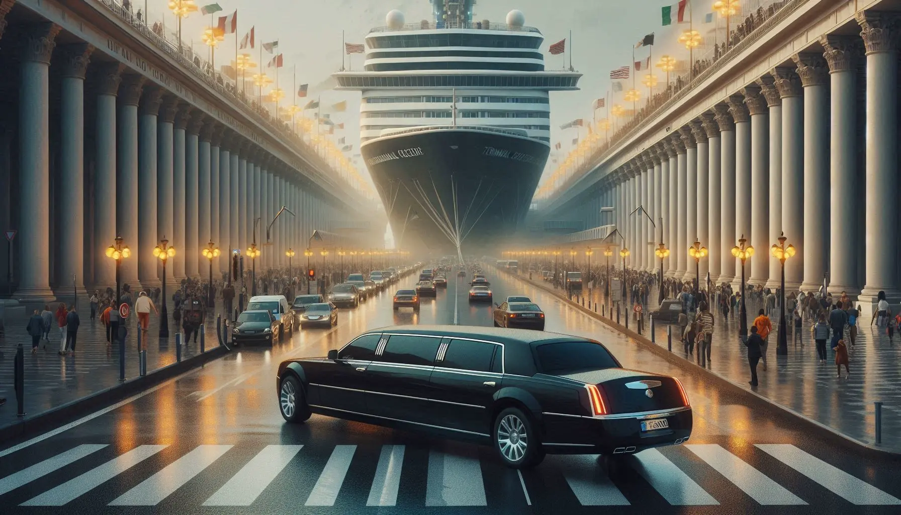 Luxury Limo Rome Port