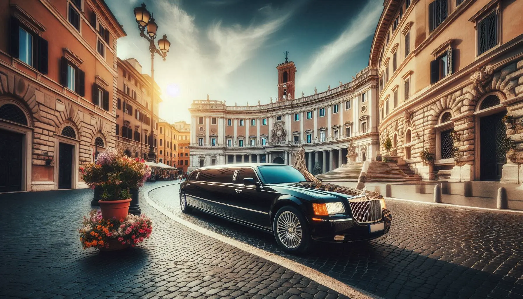Luxury Limousine in Rome