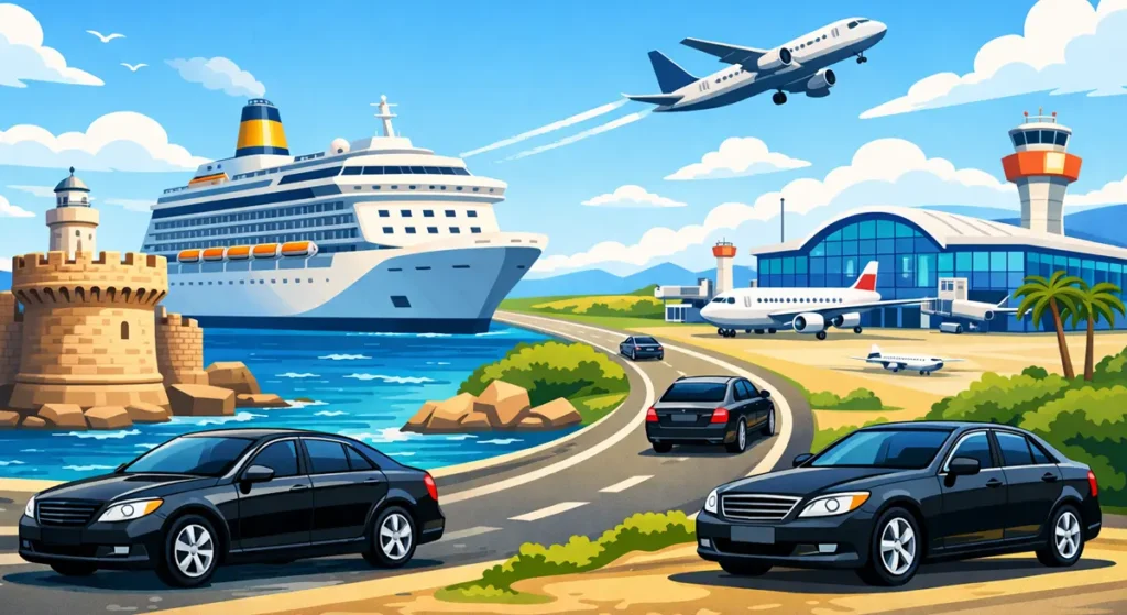Civitavecchia Port to FCO Transfer
